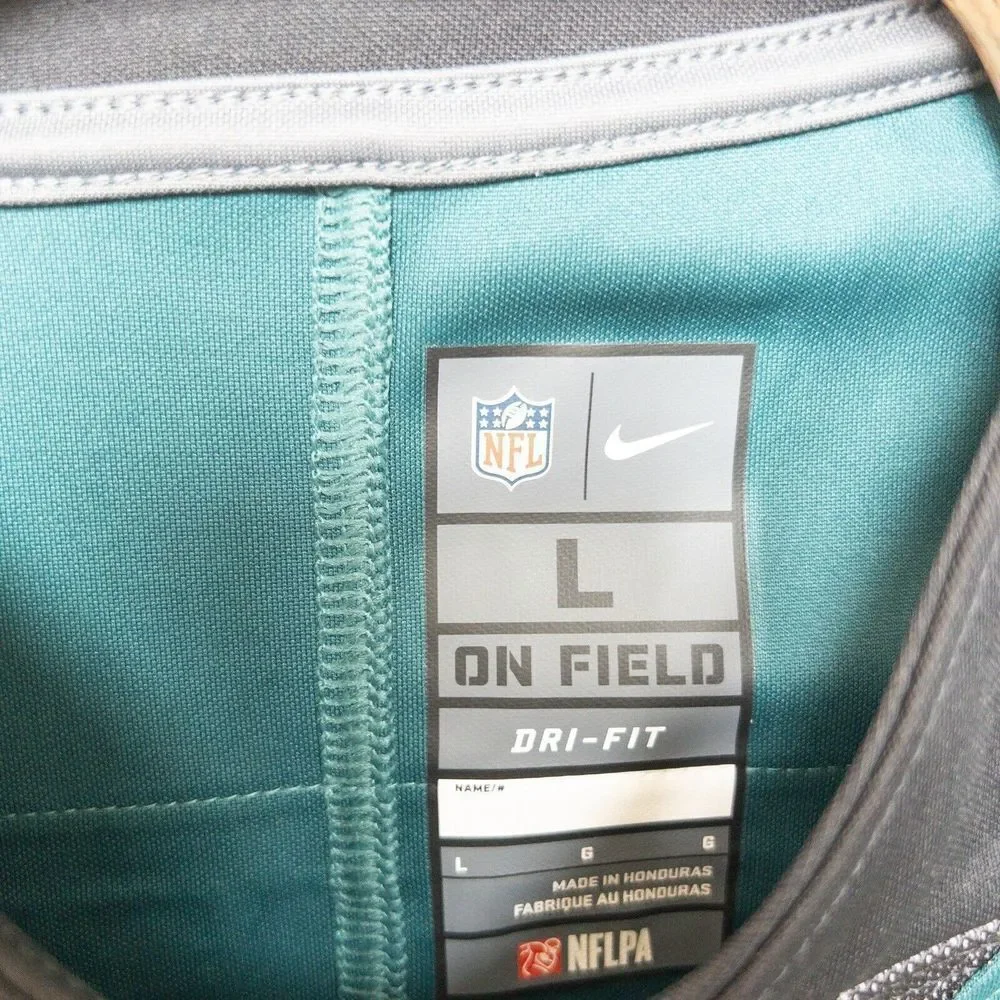 Nike On Field‎ Stitched Philadelphia Eagles Jersey Wentz #11 Mens 48 Authentic